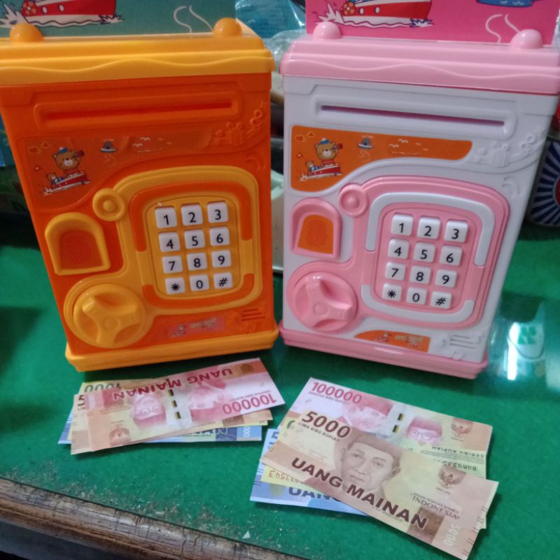 Celengan Box Anak Cartoon Bank