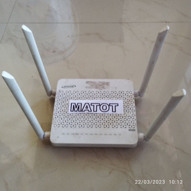 Baca Deskripsi!!! Modem Router WiFi Dasan H660GM Bahan Servis