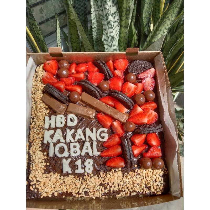 

brownies ulg tahun 20x20