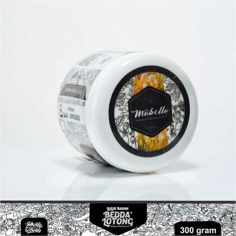 MABELLO Bedda Lotong Original 100% (Alami bpom & Halal) / Lulur Hitam / Bedda Lotong / Lulur  Hitam