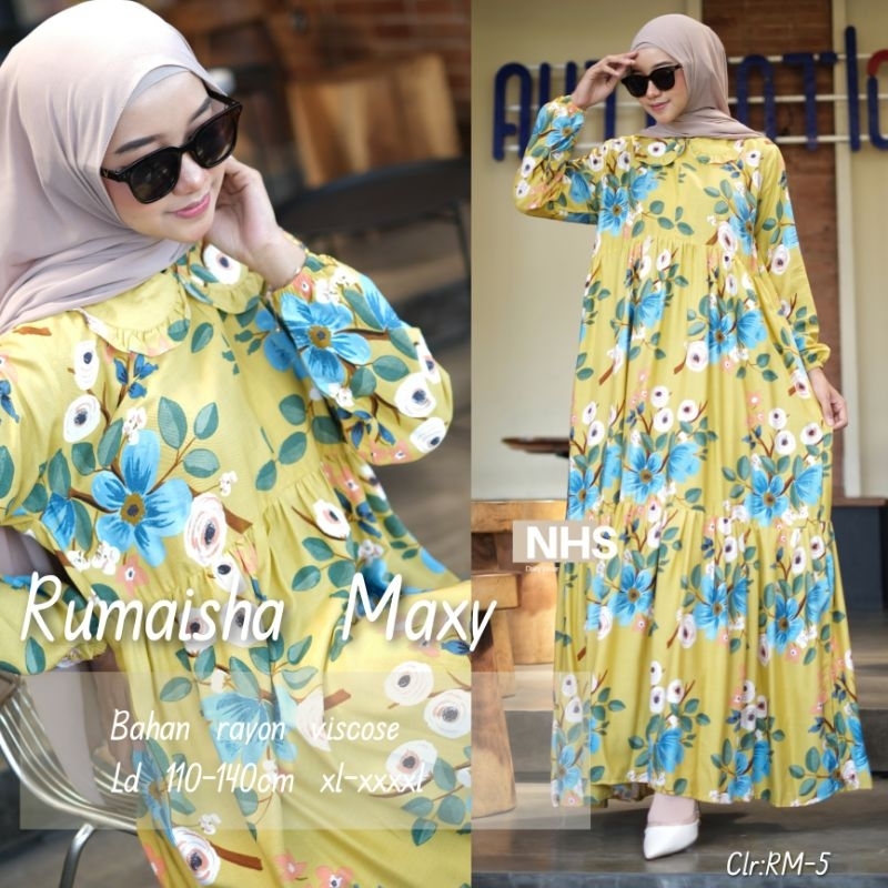 Rumaisha Gamis Cantik Jumbo XL-XXXXL