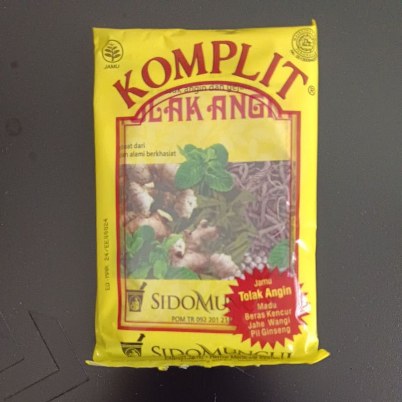 jamu tolak angin komplit sidomuncul