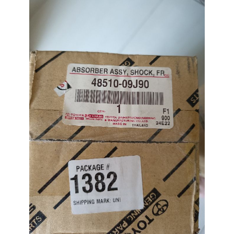 shockbreaker depan hilux double cabin