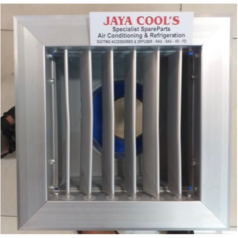 Grill ducting ac 30x25cm ukuran dalam + cerobong 4inch