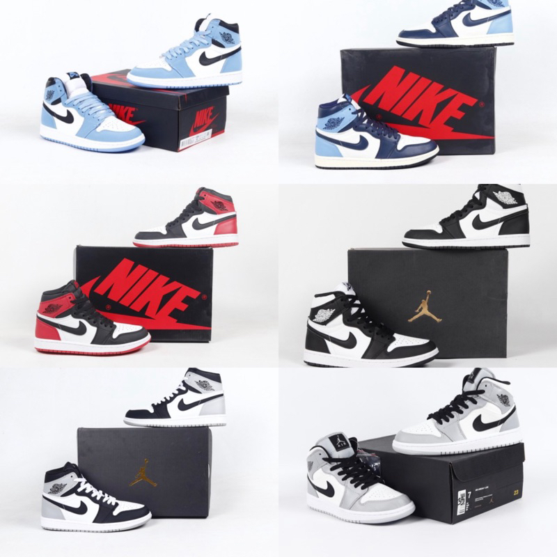 sepatu sneakers unisex nk air jordan high quality