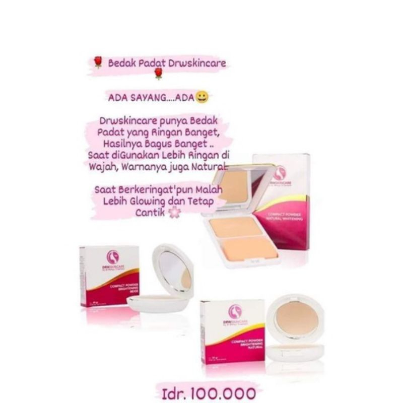 BEDAK PADAT DRWSKINCARE By Dr. WAHYU TRIASMARA