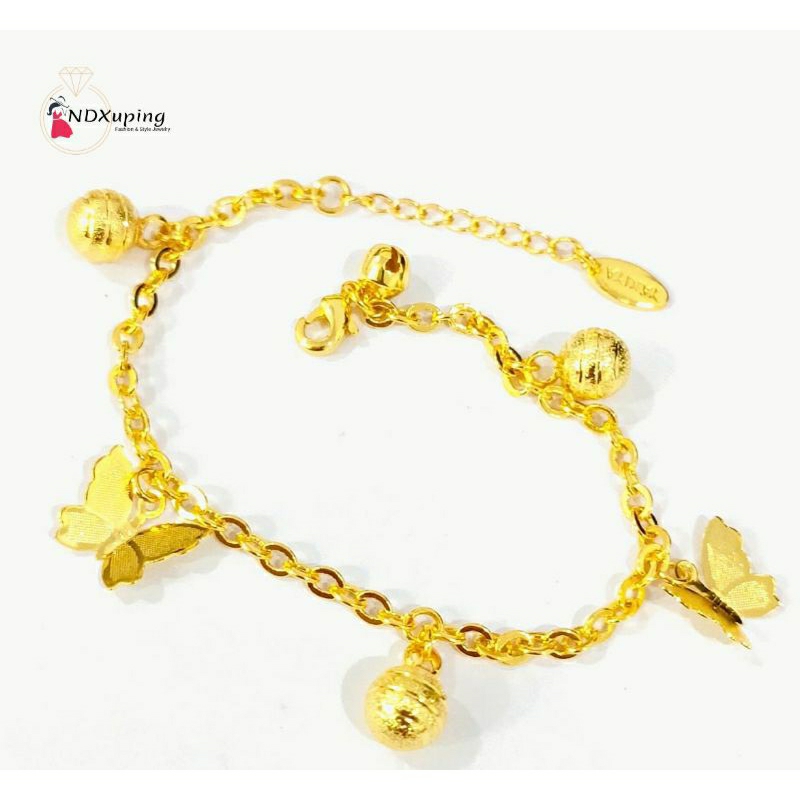 Gelang Tangan Rantai Xuping 24K Cantik Dan Simple N18032304