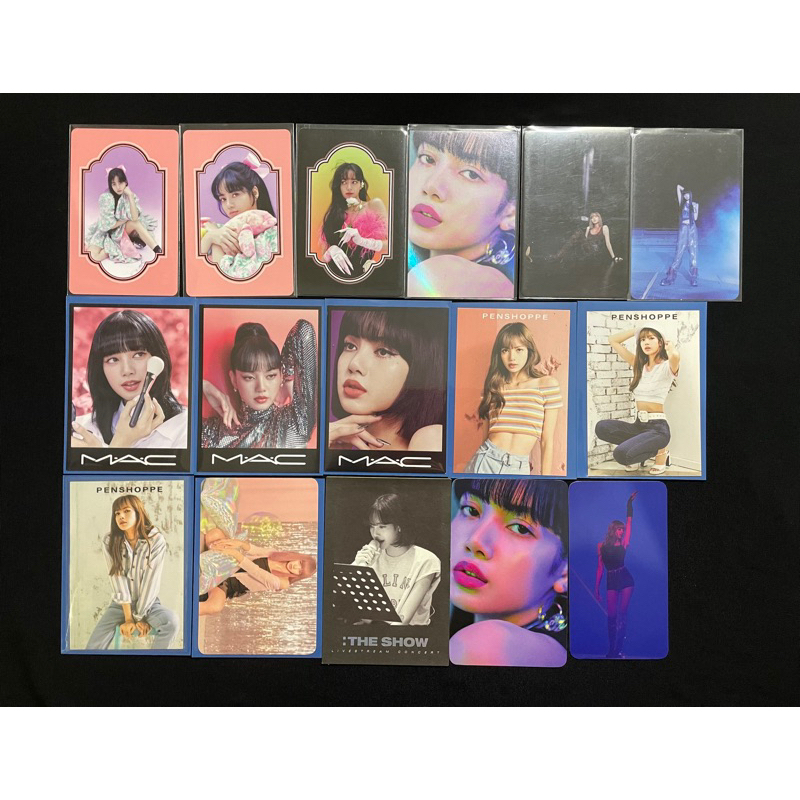 PHOTOCARD PC LISA LALISA BLACKPINK ALBUM SOLO MAC PENSHOPPE 2018 TOUR IN YOUR AREA SEOUL MISE EN SCE