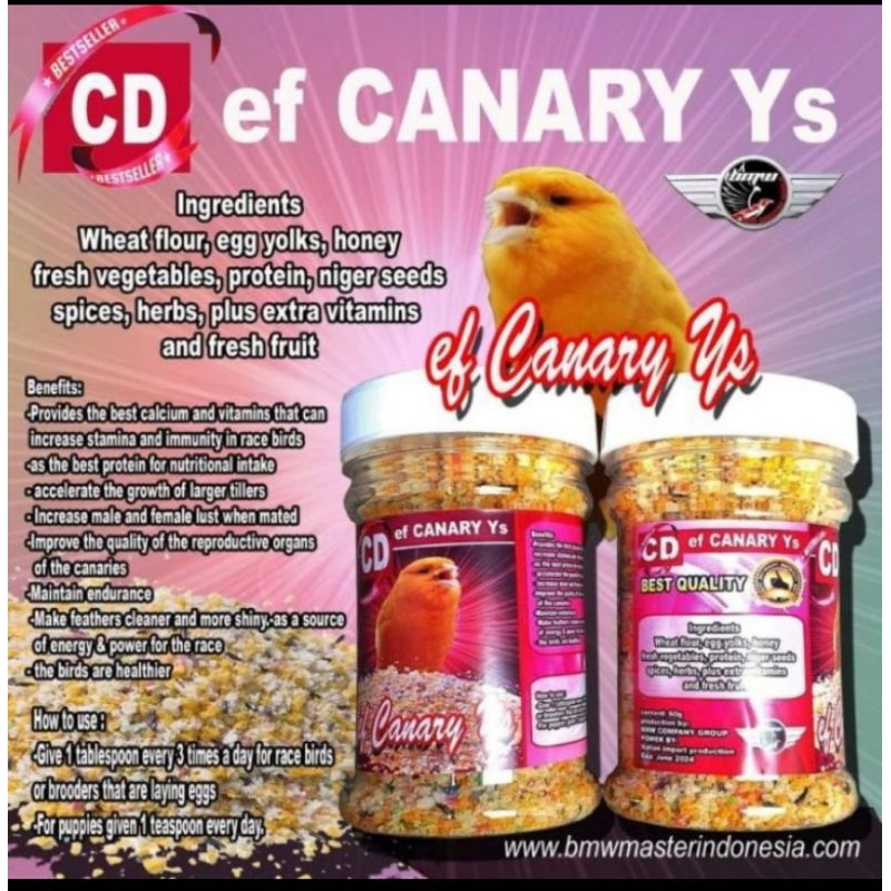 pakan CD ef Canary YS