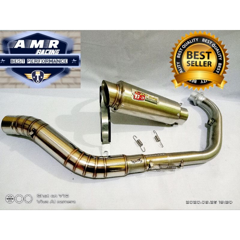 KNALPOT CLD MONSTER PNP CB150R, VIXION,FU,SONIC,MX,SUPRA DLL