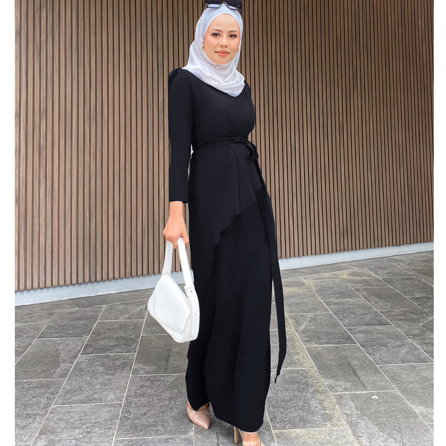 CALIANA SHANAYA DRESS GAMIS BAJU KURUNG MELAYU WANITA MODERN GAYA MALAYSIA MEWAH DRESS ELEGAN BUAT P