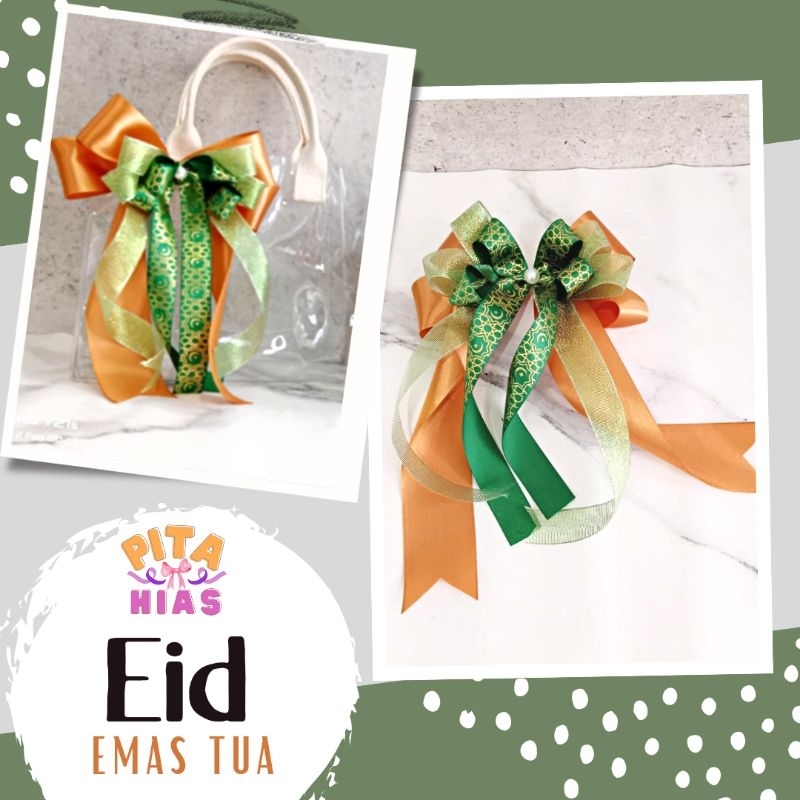 

Pita Idul Fitri | Pita Lebaran | Hampers Parcel Ramadhan ukuran Besar by PITA HIAS | READY STOCK - EMAS TUA