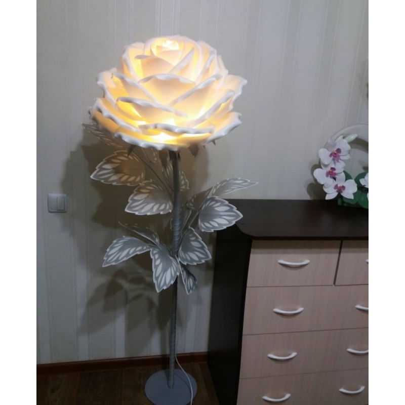 STANDING BUNGA LAMPU DEKORASI