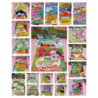 BUKU MEWARNAI ANAK isi 6 lembar / 12 halaman / kertas HVS