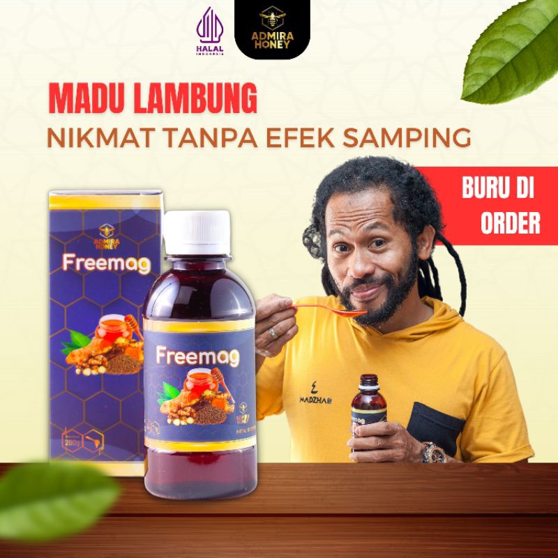 

Admira Honey Madu Herbal Untuk Asam Lambung 280gr