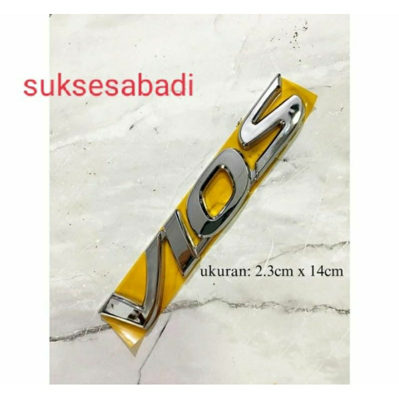 logo emblem tulisan  toyota vios