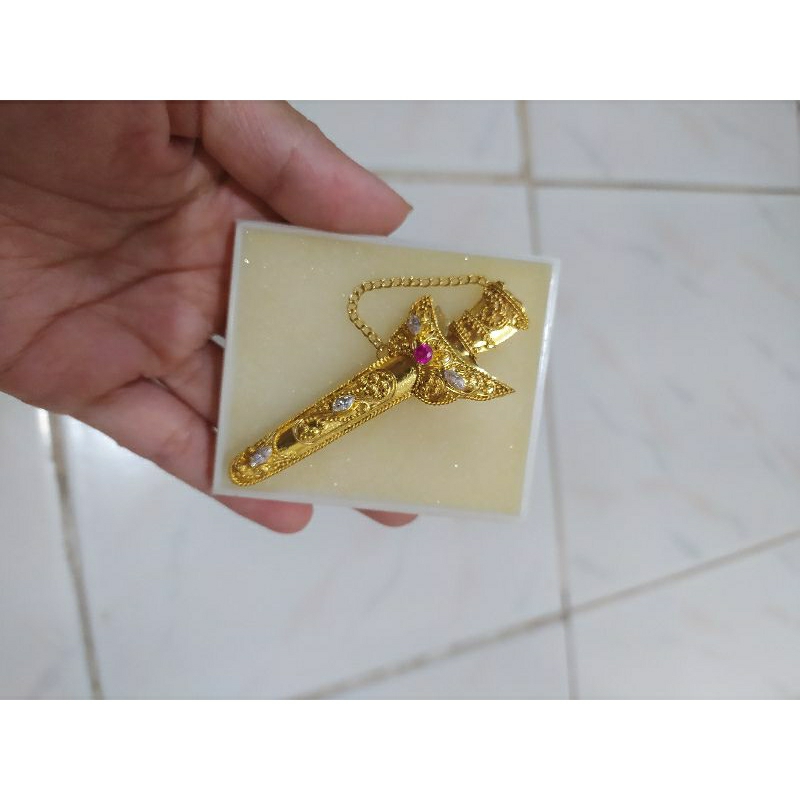 Alpaka Bros Keris Bali Gold