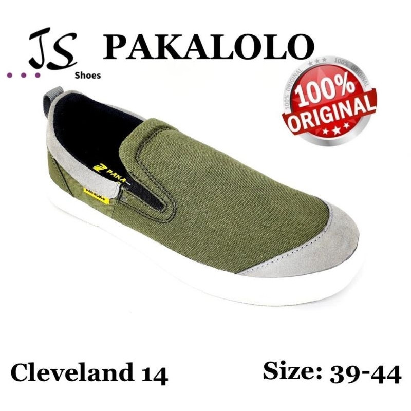 PAKALOLO CLEVELAND 14 - SEPATU SNEAKERS SLOP PRIA DEWASA MERK PAKALOLO ORIGINAL