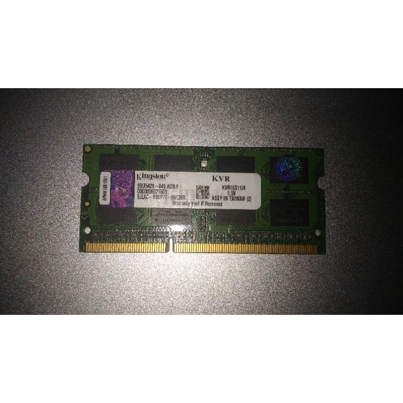Ram Laptop (Kingston DDR3L 4GB 1600 Mhz PC12800)