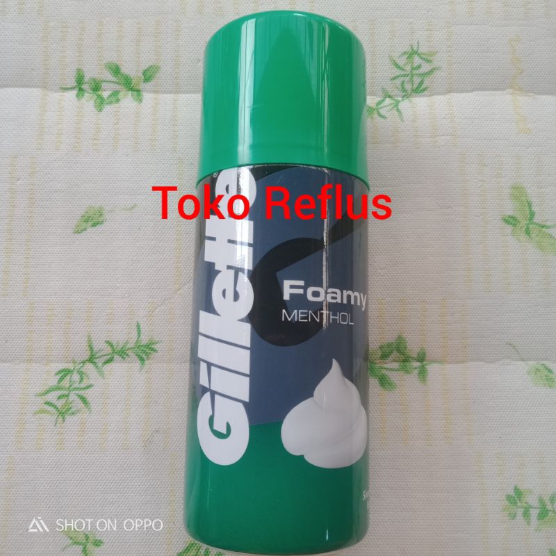 GILLETTE FOAMY MENTHOL 175 GR