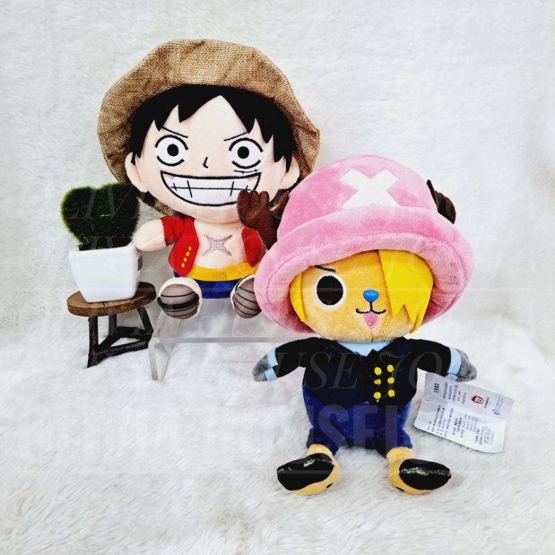 Boneka One Piece Luffy Boneka One Piece Chopper Boneka Luffy Boneka Chopper Sanji