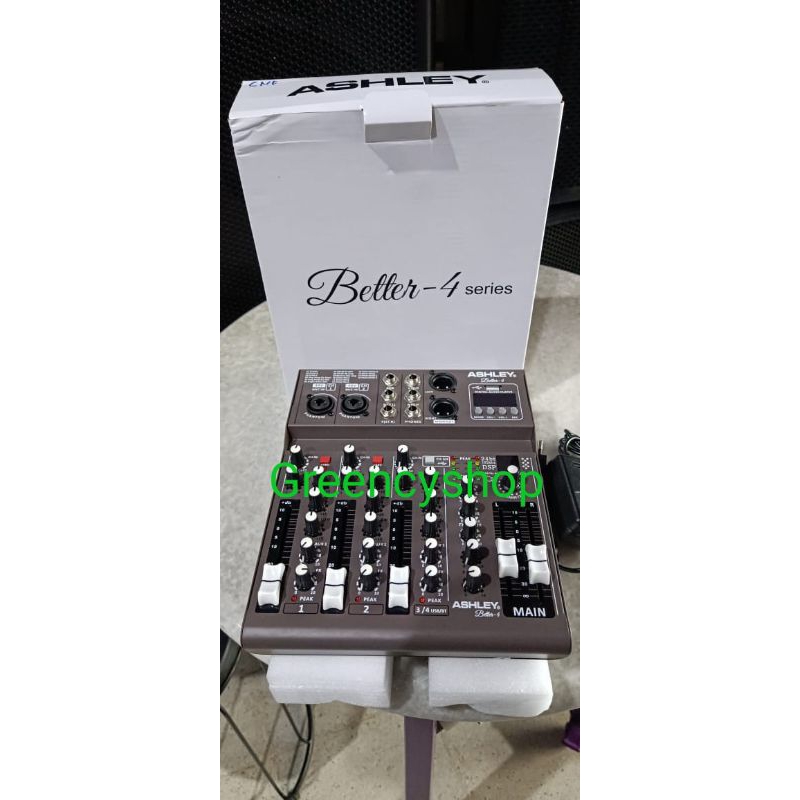 Mixer ASHLEY 4 Channel Better-4 series
