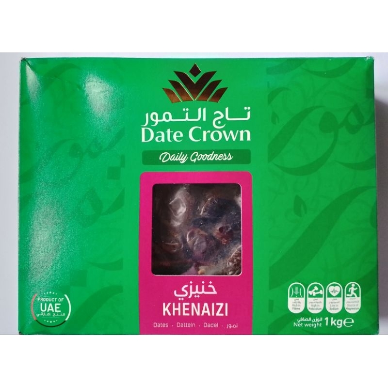 

Kurma Datecrown Khalas / Khenaizi 1Kg Kualitas Premium