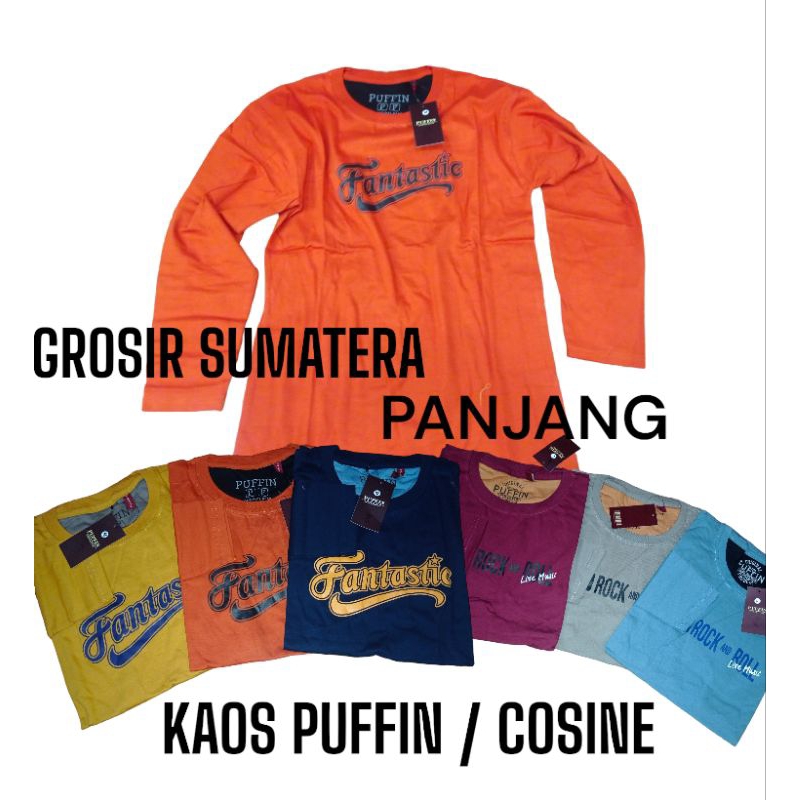 KAOS PRIA / KAOS OBLONG PRIA / KAOS HARIAN / KAOS PUFFIN / KAOS COSINE / KAOS COWOK /#ACEH #MEDAN # 