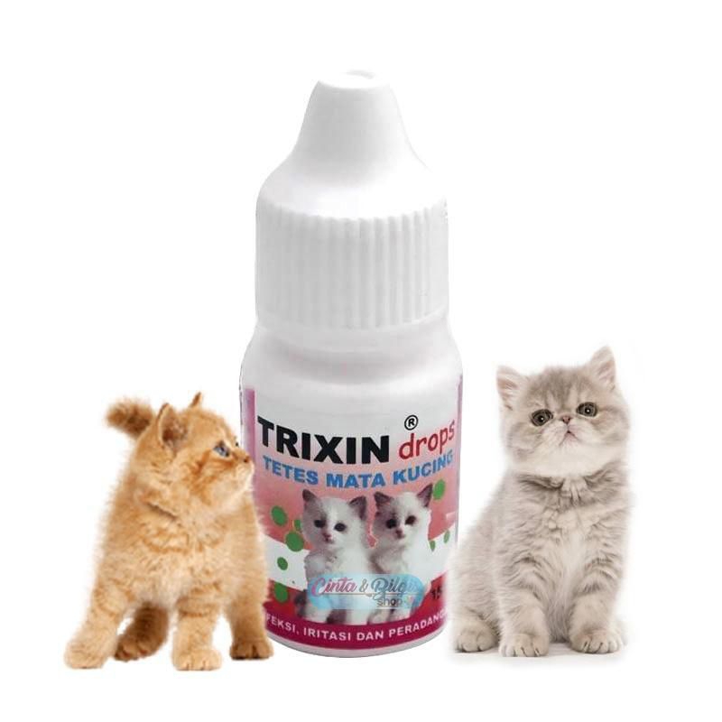 TRIXIN CAT OBAT TETES MATA KUCING MATA INFEKSI