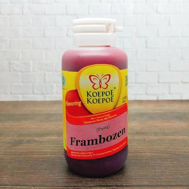 

Pasta Frambozen/ Pandan Koepoe Koepoe 60ml