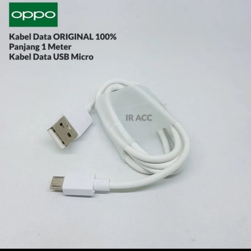 Kabel Data OPPO A37 A7 A57 A71 F5 Youth Micro USB 2A Original