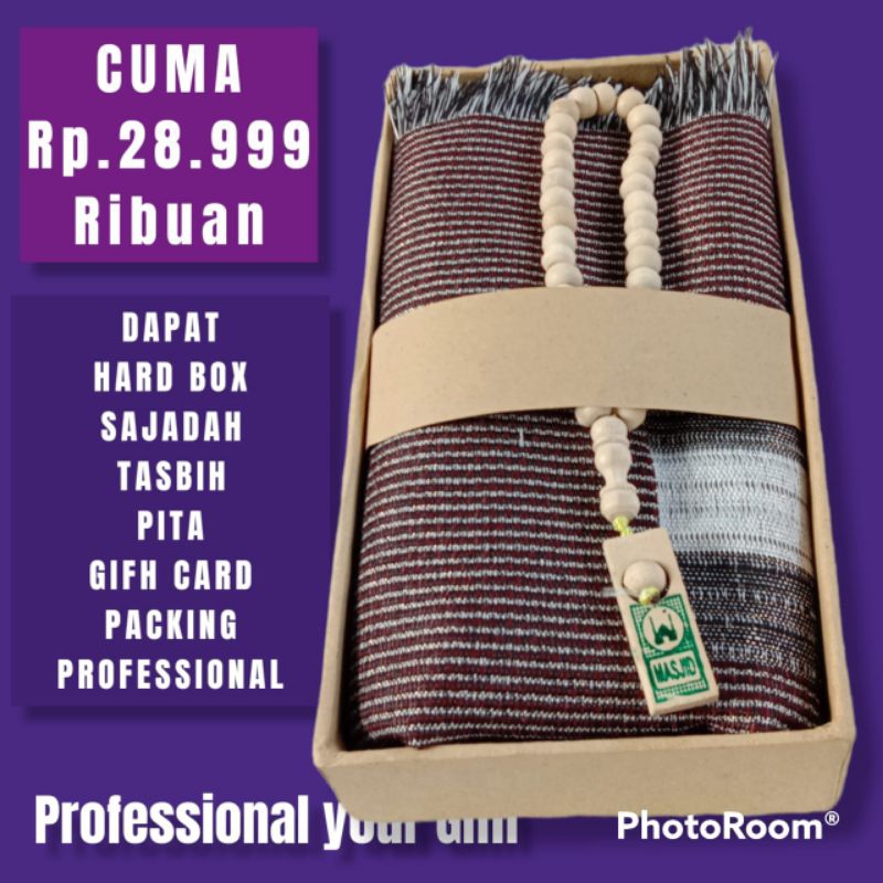 Souvernir Sovenir Sovenir Suvenir Sajadah Travel Besar - Hampers Pengajian Tahliillan Tasyukuran Ole