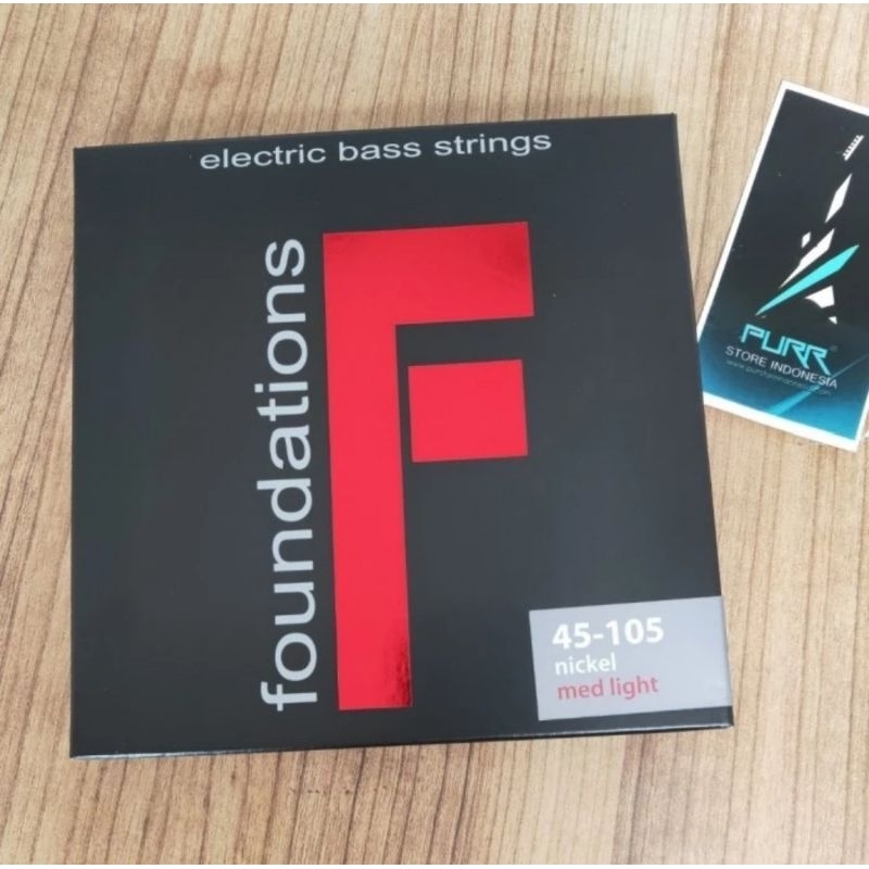 SENAR BASS SIT STRING FOUNDATION ORIGINAL MURAH