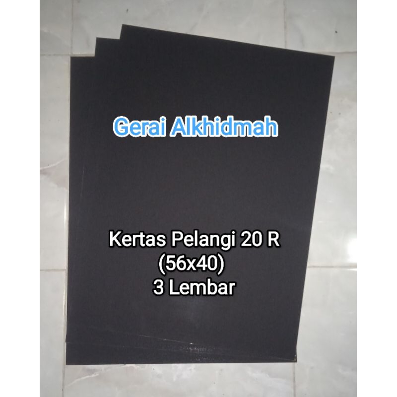 

MURAH, Kertas Pelangi 20 r (3 Lembar)