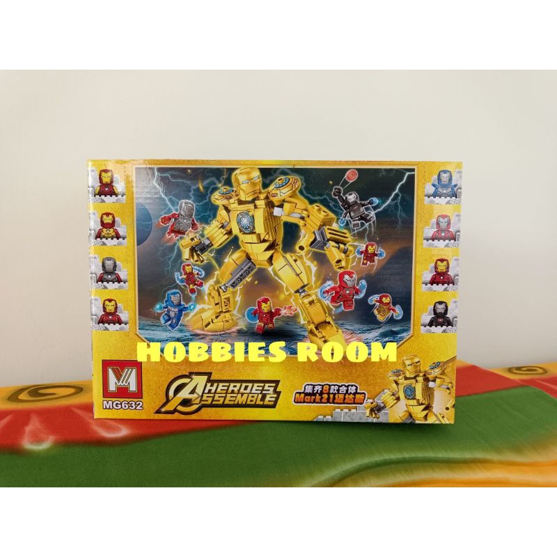 Brick MG 632 Assemble Iromnan 8in1