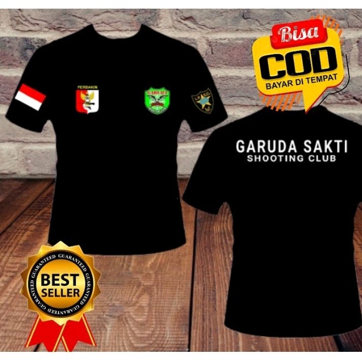 Kaos Garuda Sakti SC/Kaos Perbakin lengan pendek