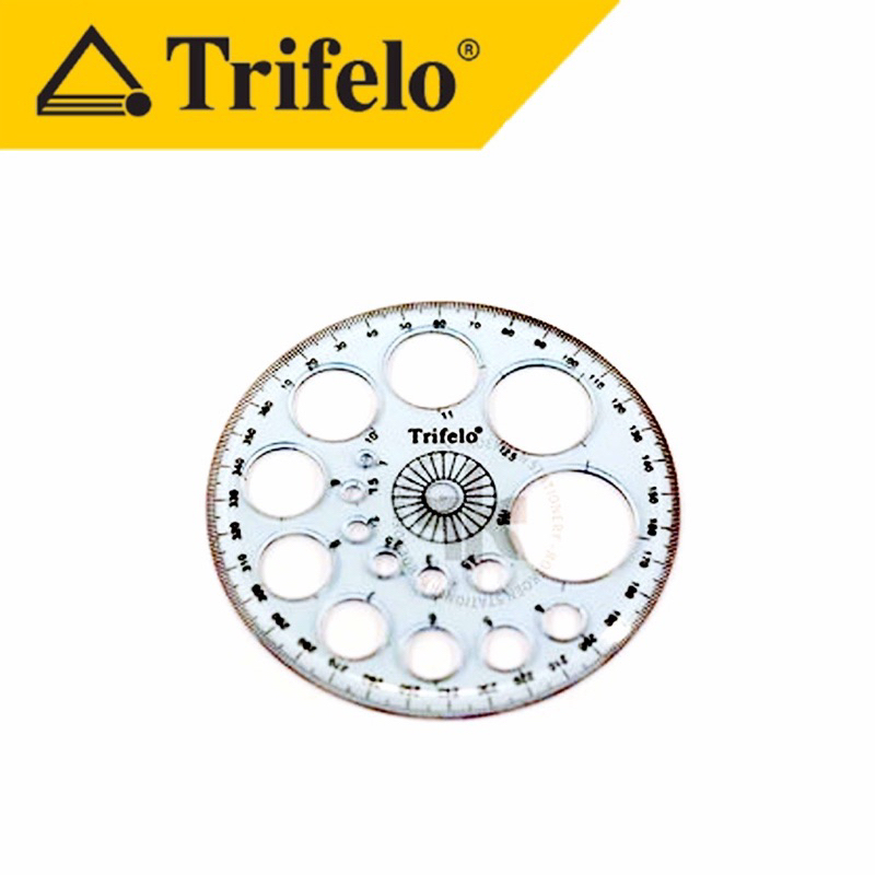 

Penggaris Lingkaran TRIFELO Protractor TF-360 | Penggaris Bulat 360 Derajat