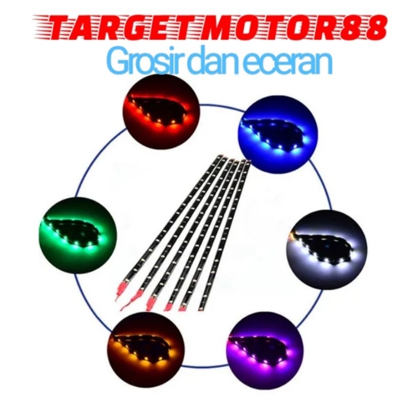 Lampu alis LED Tempel Galaxy 30cm For universal motor 12 volt