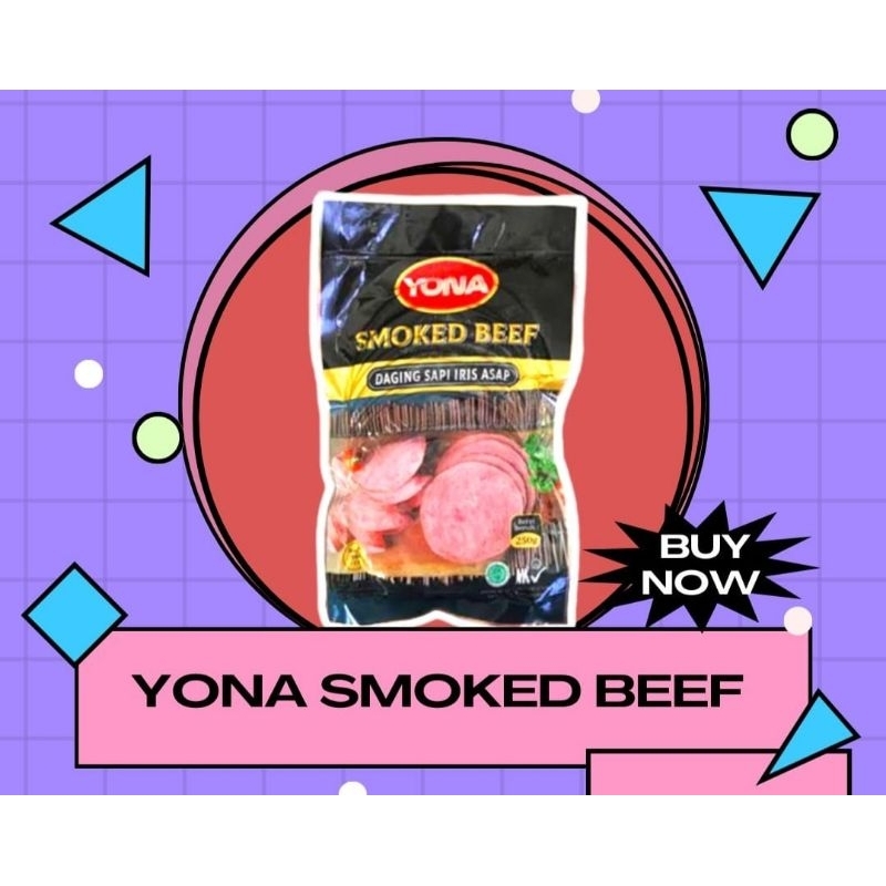 

Yona Smoked Beef/Daging Asap 250gr