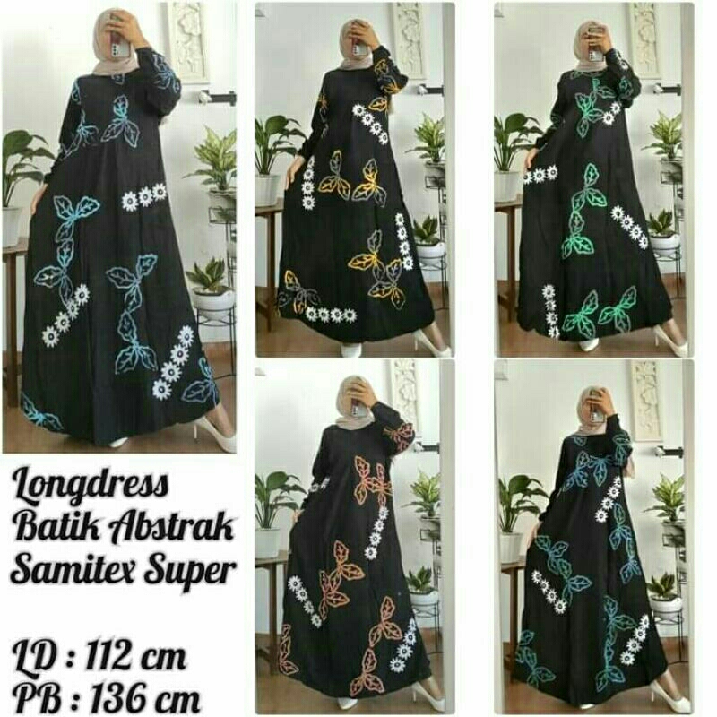 gamis rayon busui jumbo gamis batik rayon superbhalus adem menyerap keringat cod tangerang daster lo