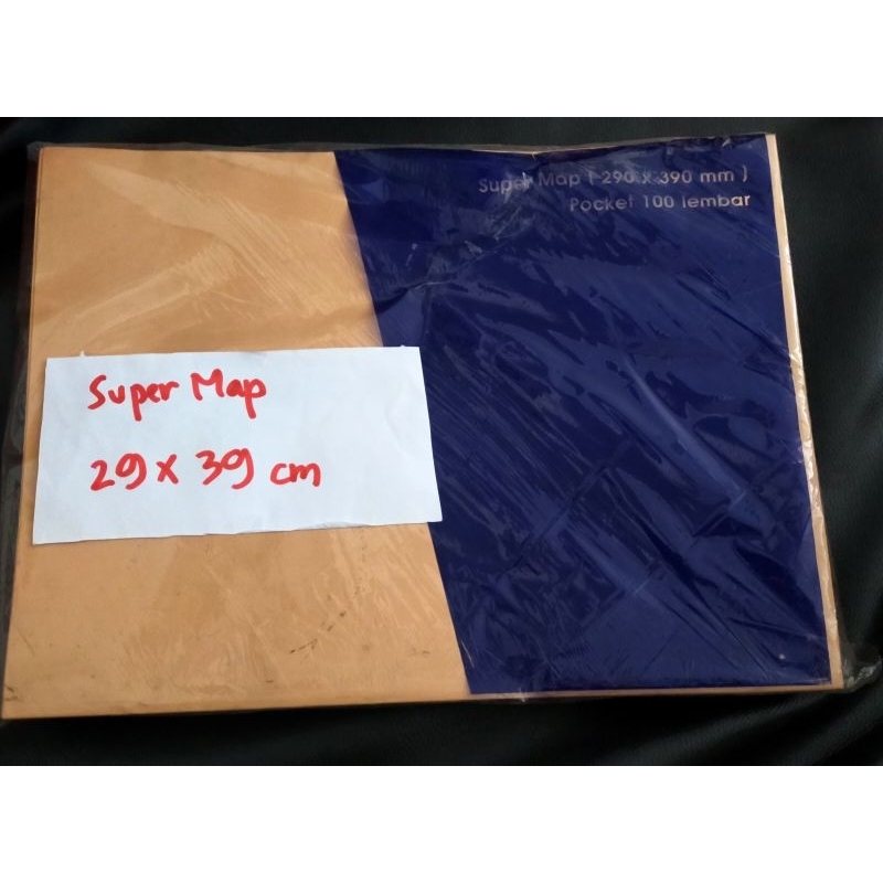 

Amplop Coklat Super Map (29x39 cm)