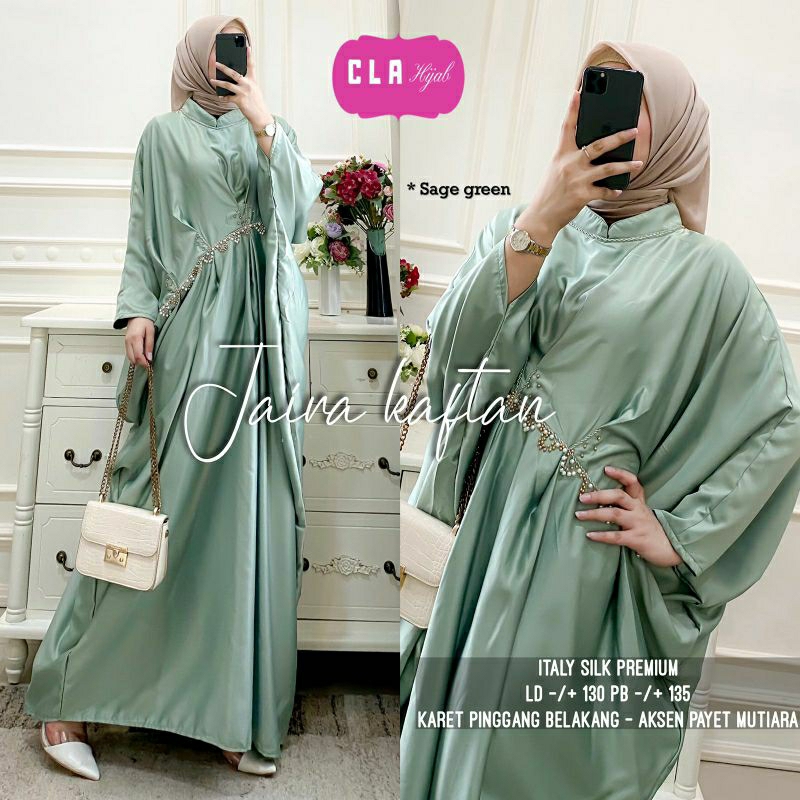 Jaira kaftan muslom fashion muslim by Cla hijab original fashion solo