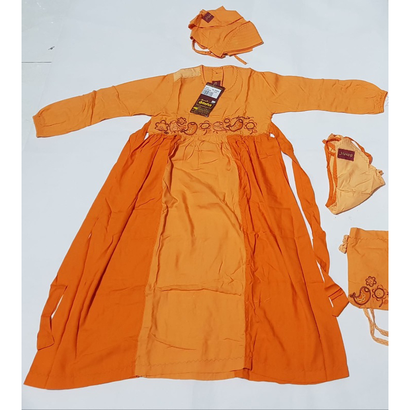 Sale Dannis 50% / Jubah dannis SIZE 8/ Gamis rayon / baju muslim anak perempuan / dannis diskon / ba
