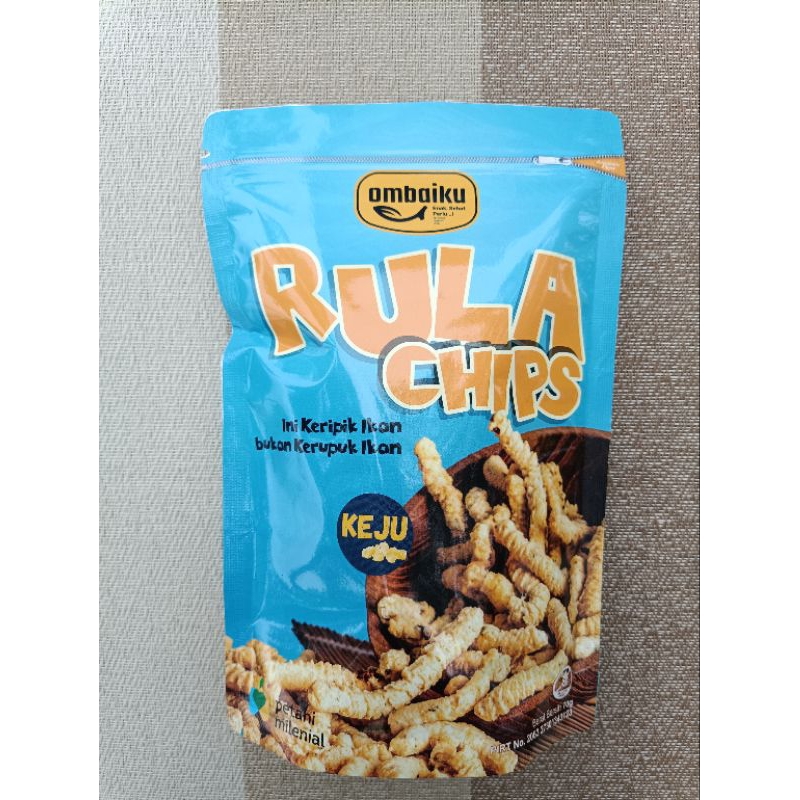 

Ombaiku | Keripik Ikan "Rula Chips" (Gluten Free, Non MSG) 70gram
