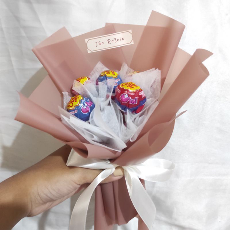 

Bouqet permen chupa cups, candy flower bouqet