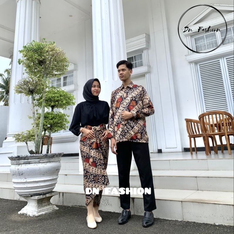 MOTIF CR HITAM/KEMEJA BATIK/KEMEJA BATIK COUPLE/KEMEJA BATIK ANAK/ROK LILIT BATIK/ROK PLISKET BATIK/BATIK TERLARIS