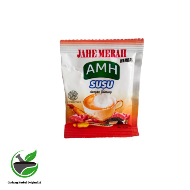 

Jahe Merah AMH SUSU JAHE MERAH [Per SACHET 18gr] Original