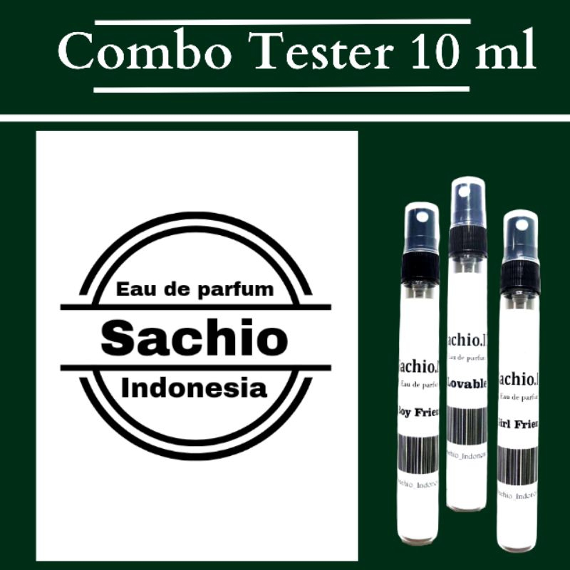 Tester parfum(Sachio.Id)10ml