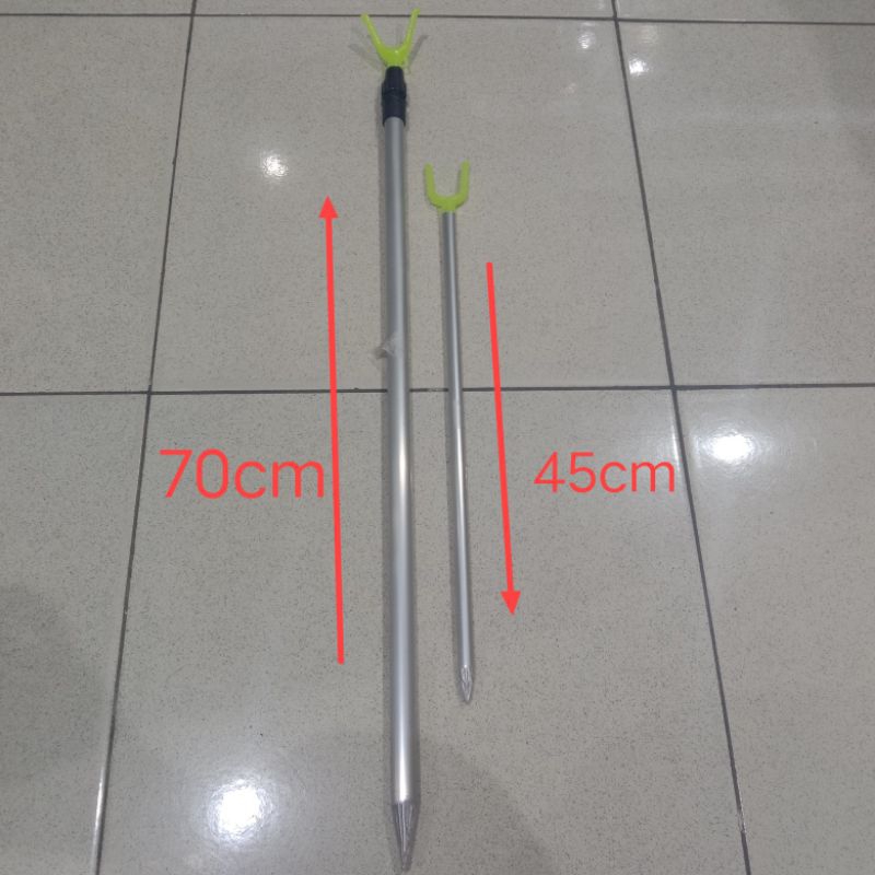 Cagak Joran Tegek Alumunium