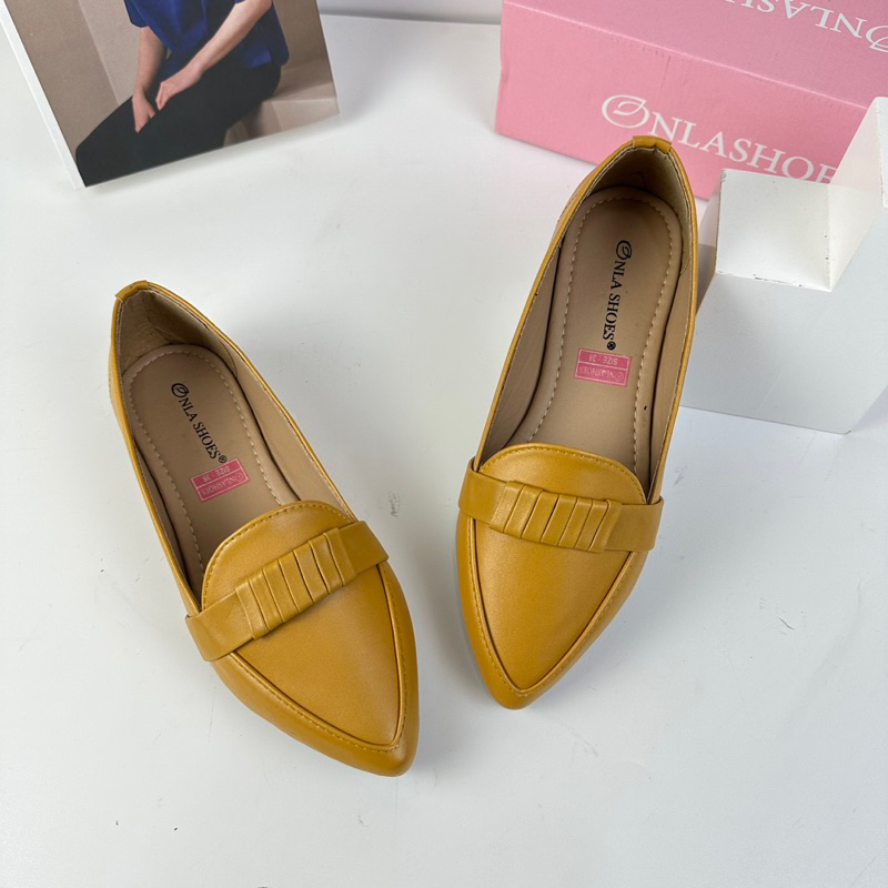 Onlashoes - Flat Shoes YN02 Sepatu Flat Wanita